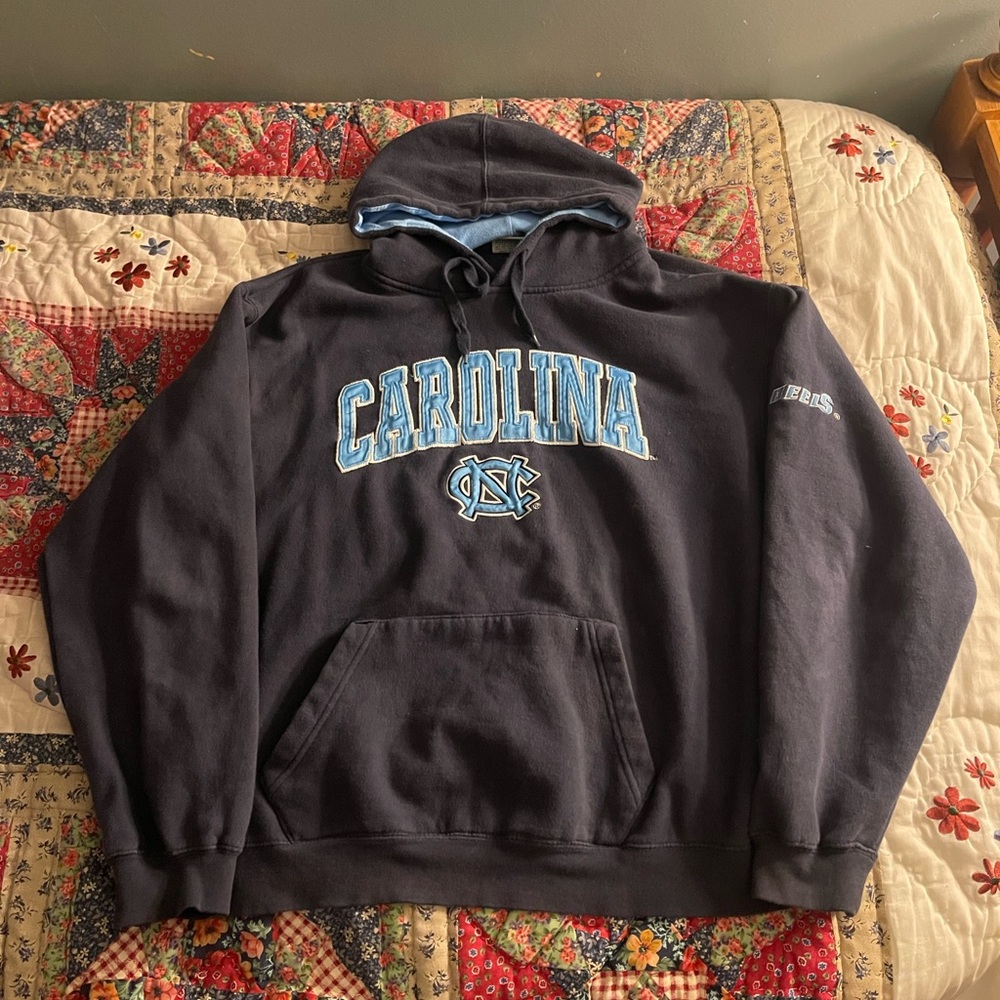 Carolina Blue Men's VTG Hoodie size XL